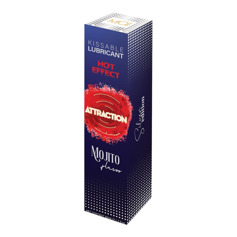 LUBRICANT ATTRACTION HEAT MOJITO 50 ML